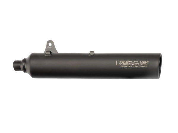 REMUS Custom Schalldämpfer Edelstahl schwarz RACING ohne Zulassung
