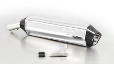 HEXACONE, slip on (Schalldämpfer) für BMW F 800 R und F 800 GT, Edelstahl, inkl. CH Genehmigung
