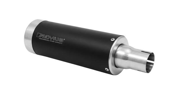 REMUS MESH RACING Auspuff Edelstahl schwarz - ohne Genehmigung