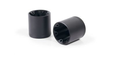 Endkappe Straight End V1 (2 Stk.), Alu schwarz