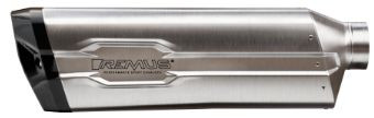 REMUS 8 2.0 RACING Slip On Sportauspuff inkl. Carbon Hitzeschutzabdeckung, Edelstahl matt ohne CH Genehmigung