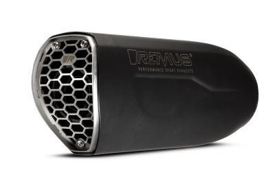 Slip-On REMUS NXT (Sportschalldämpfer), Edelstahl schwarz, inkl. CH Genehmigung
