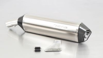 HEXACONE, slip on (Schalldämpfer) für BMW F 800 R und F 800 GT, Titan, inkl. CH Genehmigung