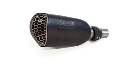Slip On REMUS NXT (Sportschalldämpfer), Edelstahl schwarz, inkl. CH Genehmigung