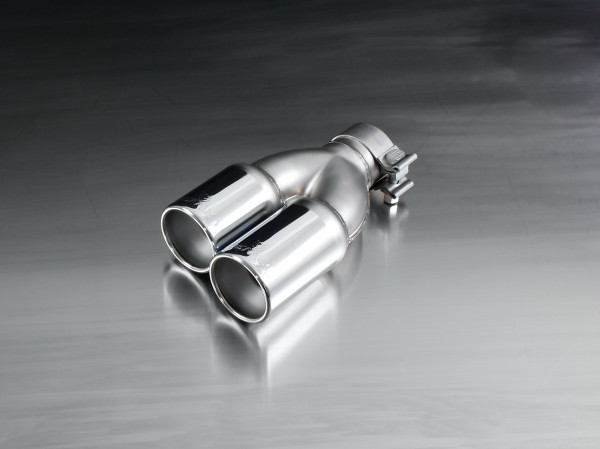 Endrohr-Set li/re je 2 Endrohre Ø 76 mm