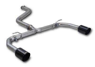 RACING Axle-Back-System: RACING Y-Rohr / Endschalldämpferersatzrohr inkl. Verbindungsrohr, KEINE CH GENEHMIGUNG