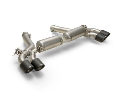 Sportschalldämpfer L/R mit je einer integrierten Klappe inkl. (EG-) Genehmigung