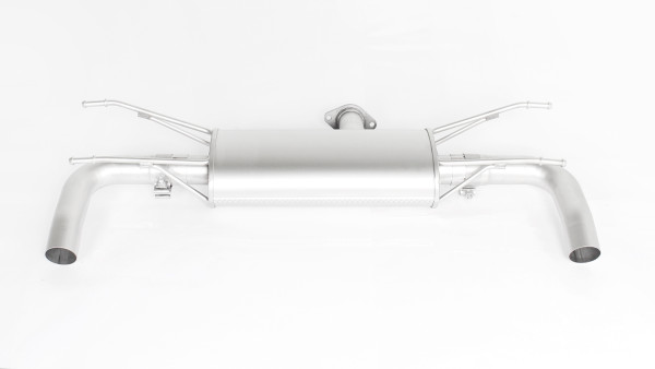 Axle-Back Anlage mit wählbaren Endrohren, mit EG Genehmigung