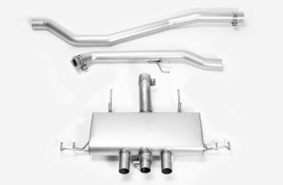 OPF-Back-Anlage mittig: Sportauspuff HONDA Civic Type-R, inkl. CH GENEHMIGUNG