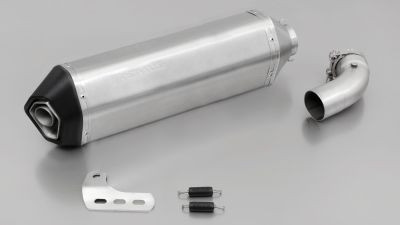 OKAMI, RACING Slip on für Suzuki V-Strom 1000, Titan, ohne CH Genehmigung
