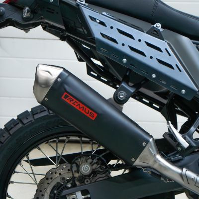 REMUS OFFROAD, Slip on Sportauspuff, Stainless steel black, CH genehmigt