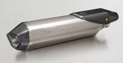 HEXACONE, slip on mit Carbon Hitzeschutzabdeckung, Titan, CH Genehmigung
