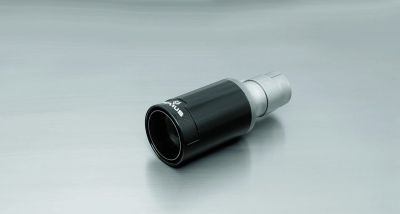 1 Endrohr Ø 98 mm Street Race Black Chrome