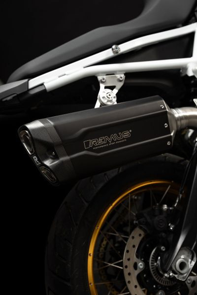 REMUS 8 2.0 Sportauspuff BMW F 900 GS Schwarz, CH genehmigt