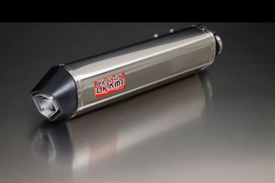 OKAMI, Schalldämpfer, Edelstahl, CH Genehmigung, 54 mm