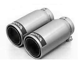 Endrohr-Set L/R 4 Endrohre Ø 84 mm Street Race, mit einstellbarem Kugelanschluss