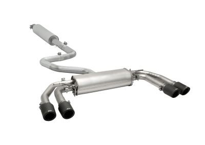 Absorptions- Sportauspuff CUPRA Formentor VZ E-Hybrid, mittig für Links/Rechts-Anlage inkl. (EG-) Ge