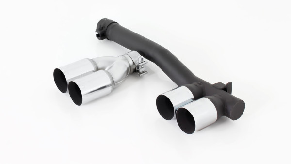 Endrohr-Set links/rechts je 2 Endrohre Ø 76 mm gerade